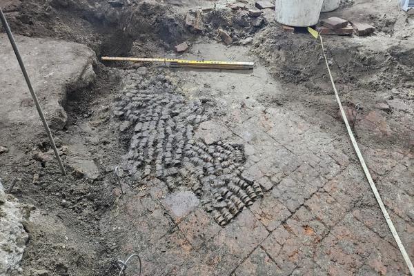 photo of Archaeologists Uncover a Medieval Floor Made of Bones image