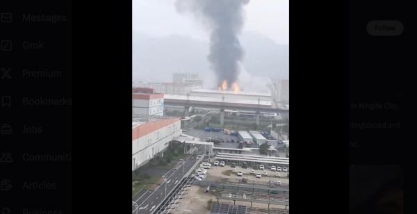 photo of Tesla supplier CATL had a fire at its battery factory, says impact on production is minimal image