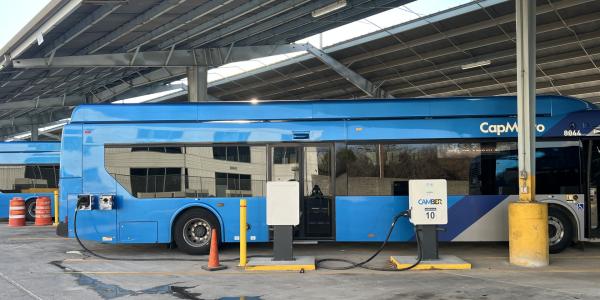 Austin’s main public bus depot just…