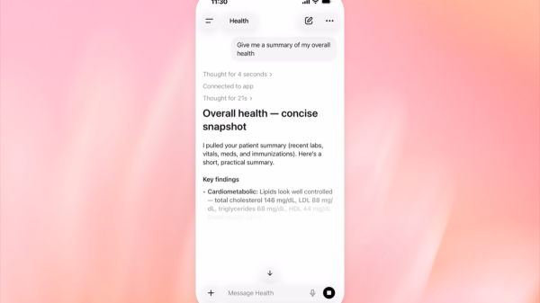 ChatGPT Health Rolls Out to Everyone…