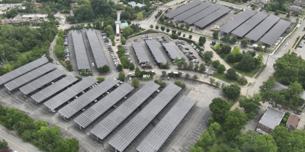 photo of Cincinnati Zoo powers up with a 2.8 MW solar carport image