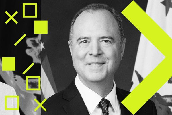 photo of Sen. Adam Schiff on AI regulation, free speech, and impeaching Trump one more time image