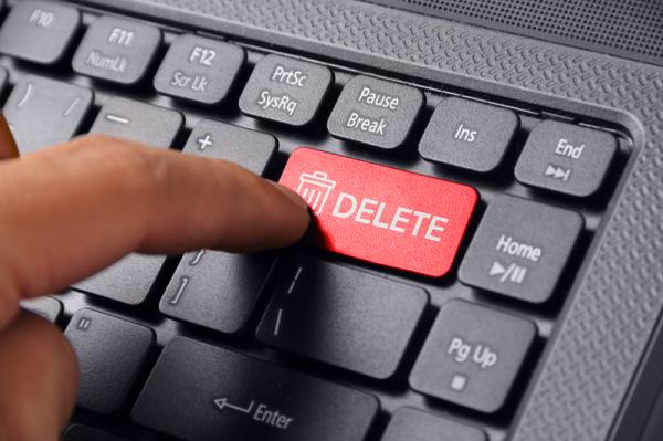 A third of people would like to delete…