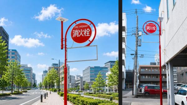Fire hydrant signs with Starlink&hellip;