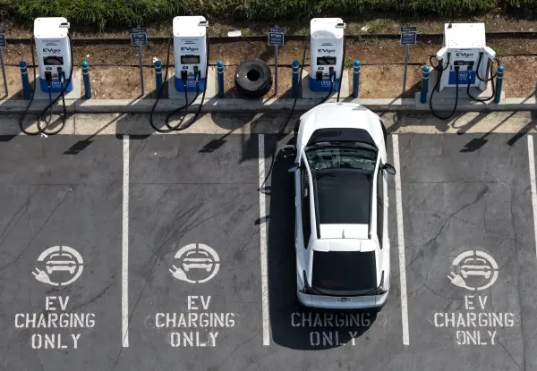 Electric vehicle sales in the U.S. are…