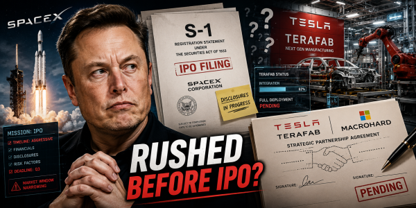 SpaceX S-1 reveals Tesla’s Terafab…