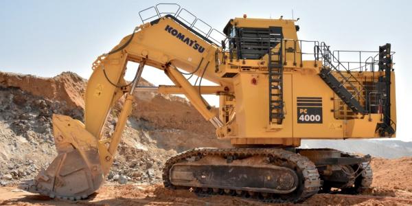 photo of E-quipment highlight: Komatsu launches 400 ton electric mining excavator image