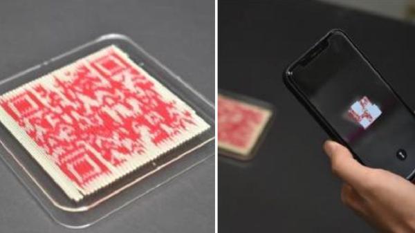 photo of These 3D-printed QR codes are scannable and edible image