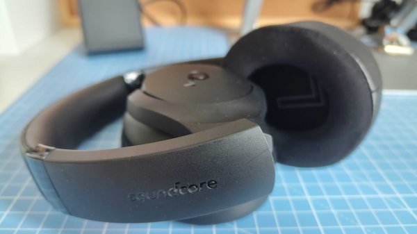 I use Anker’s budget noise-canceling…