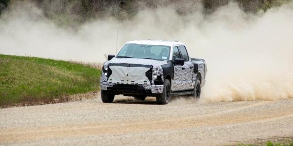photo of Ford’s $30,000 EV pickup was just spotted in the wild for the first time image