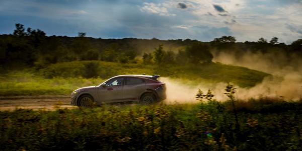Ford set up a secret course in its backyard to fine-tune the new Mustang Mach-E Rally