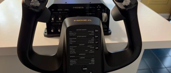 photo of MOZA AY210 Force Feedback Base and MFY Yoke review: Taking flight sim immersion to the next level image