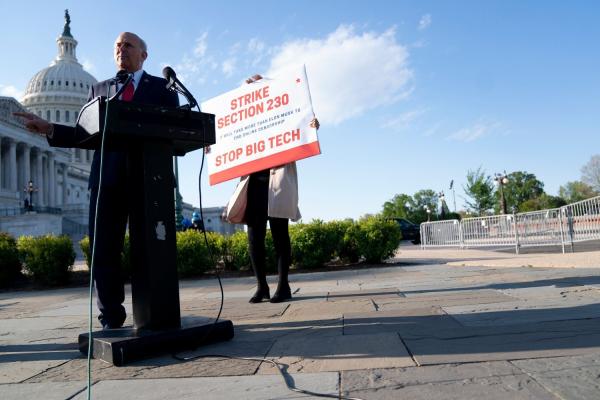 photo of Bipartisan Effort to Sunset the ‘26 Words That Created the Internet’ Is on the Way image