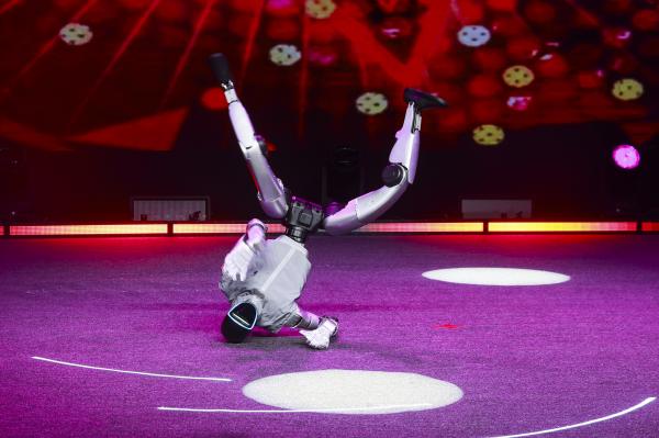 Employees had to restrain a dancing&hellip;