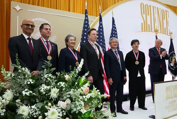 photo of President Trump awards big tech donors with nation’s highest science prizes image