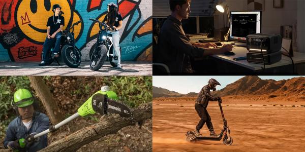 photo of Heybike Titan moto-inspired full suspension e-bike launch, EcoFlow 572Wh RIVER 3 Plus power station bundle $319, Segway,&hellip; image