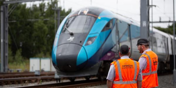 photo of ‘UK-first’ intercity battery trial train outperforms diesel image