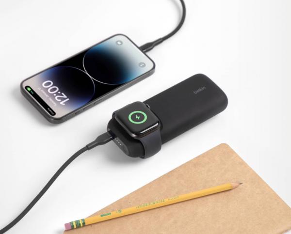 photo of Belkin redefines portable power with BoostCharge Pro Fast Wireless Charger for Apple Watch + Power Bank 10K image