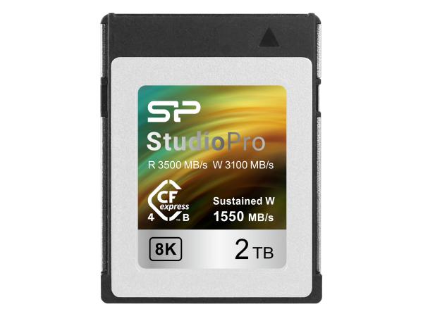 photo of Silicon Power unveils high-performance StudioPro CFexpress 4.0 Type-B memory card for 4K and 8K workflows image