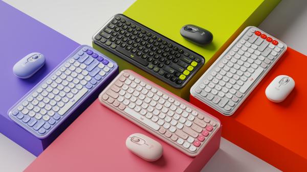 Logitech unveils adorable POP Icon Keys…