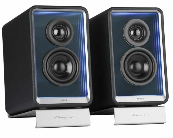 photo of Edifier launches QR65 desktop active monitor speakers with customizable lighting and TurboGaN fast-charging image