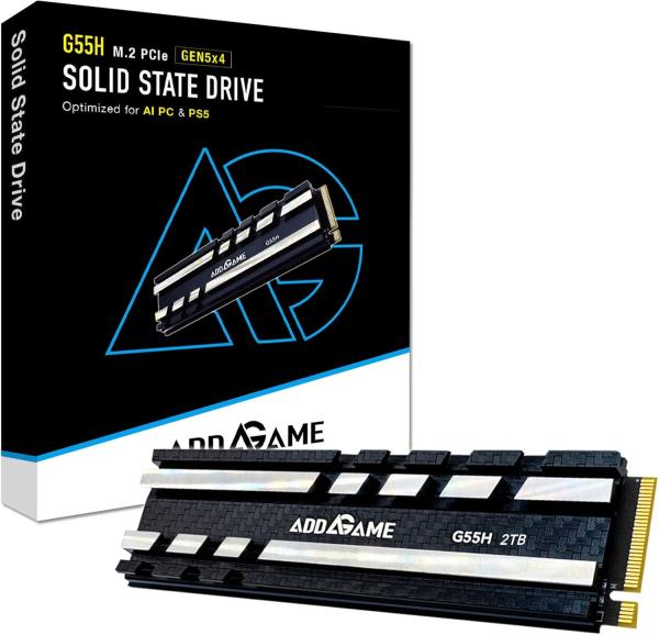 photo of Addlink G55 and G55H NVMe SSDs deliver blazing PCIe Gen5 speeds image