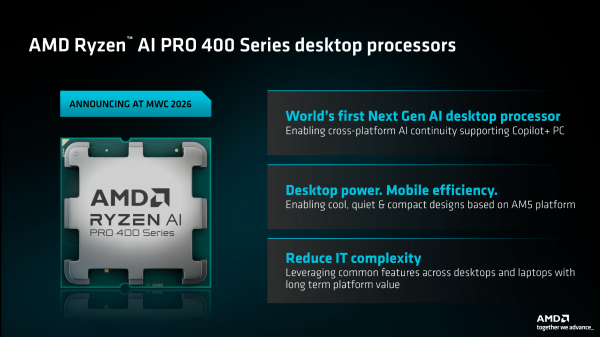 AMD details Ryzen AI 400 desktop with up&hellip;