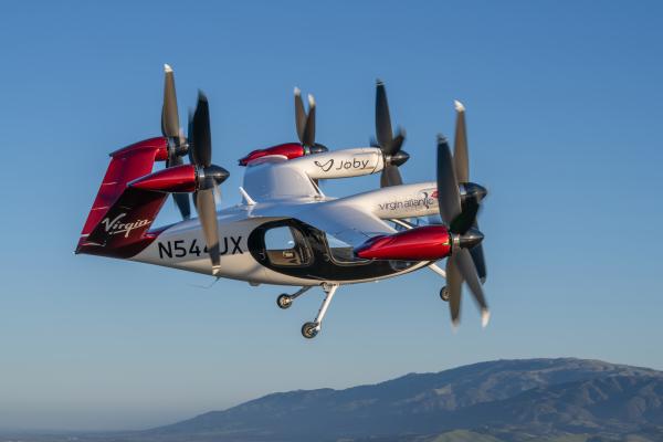 photo of Joby will launch UK air taxi service with Virgin Atlantic image