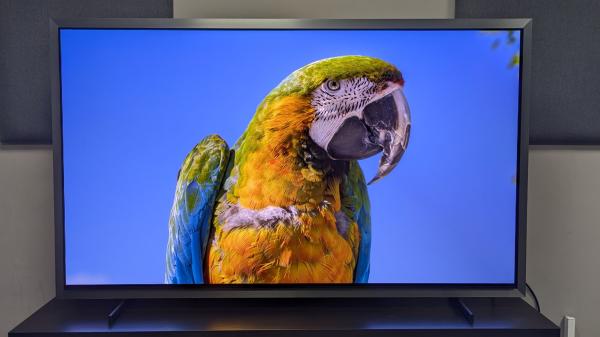 photo of The Samsung S95H is one of the best OLED TVs I've ever tested, even if it does feature a controversial design image