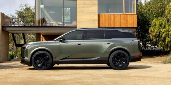 photo of Lexus’ electric 3-row SUV makes its first public appearance image