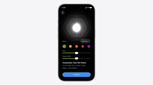 Siri AI’s new voice customization…