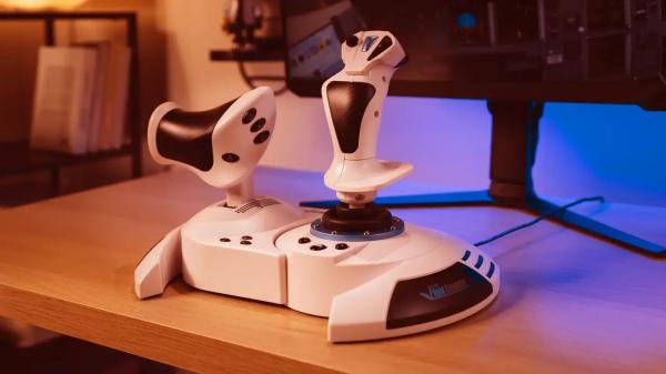 photo of Thrustmaster's new specialized T.Flight Hotas 5 Microsoft Flight Simulator Edition provides a plug-and-play flight sim… image