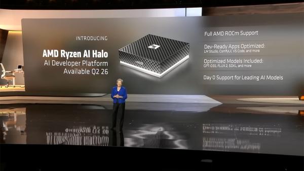 photo of AMD challenges Nvidia's DGX Spark with $3,999 Ryzen AI Halo with Windows 11 support — Strix Halo desktop undercuts&hellip; image