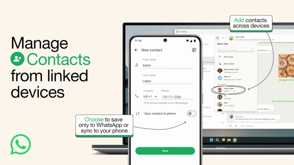 Adding contacts to WhatsApp just got a…