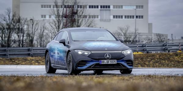 photo of Mercedes-Benz tests world’s first solid-state battery EV with +621 miles range image