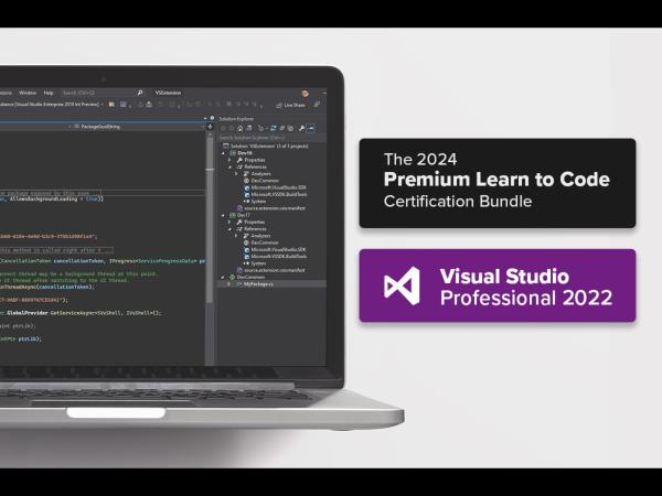 photo of Get MS Visual Studio Pro 2022 and a learn-to-code bundle for $56 image
