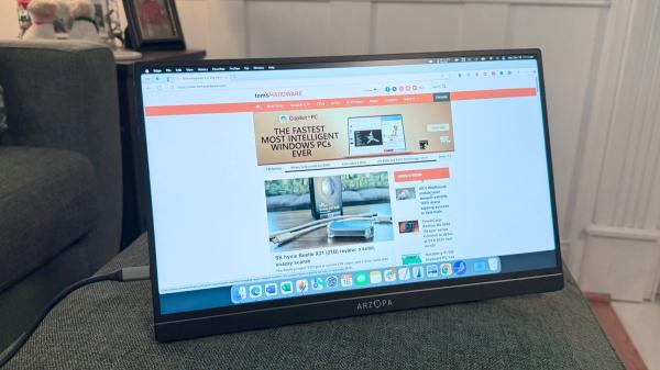 photo of Arzopa A1 15.6-inch Portable Monitor Review: Sub-$80 value with a kickstand and great audio image