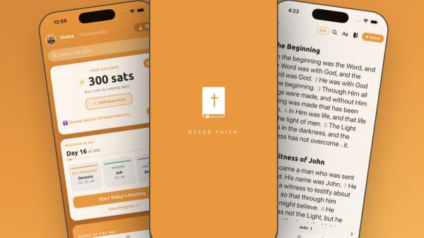 The Word of God Now Comes With Bitcoin…