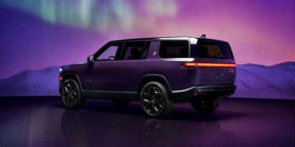Rivian confirms new purple exterior color called…