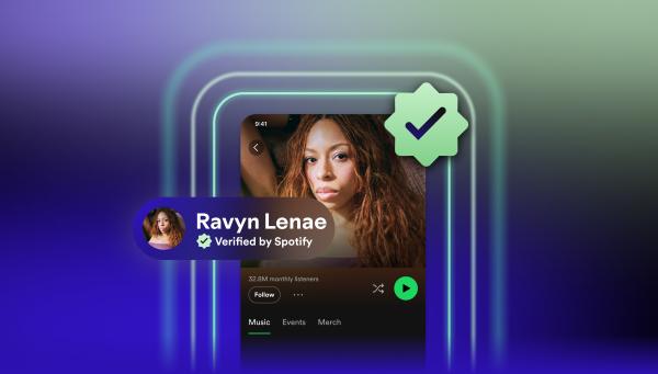 photo of Spotify introduces verified artist badges to help distinguish humans from AI image