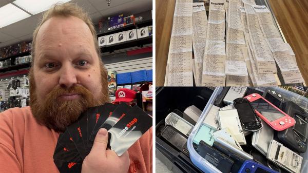 photo of GameStop customer earned over $10,000 in store credit from a stack of broken consoles — traded 'hundreds' of… image