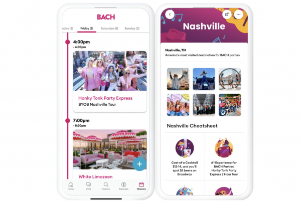Bach, an app for planning bachelorette trips and group travel experiences, raises $9M