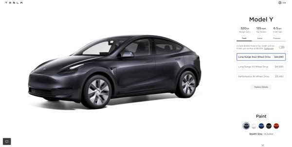 photo of The cheapest Model Y is no more – Tesla introduces Long Range RWD for $45k image