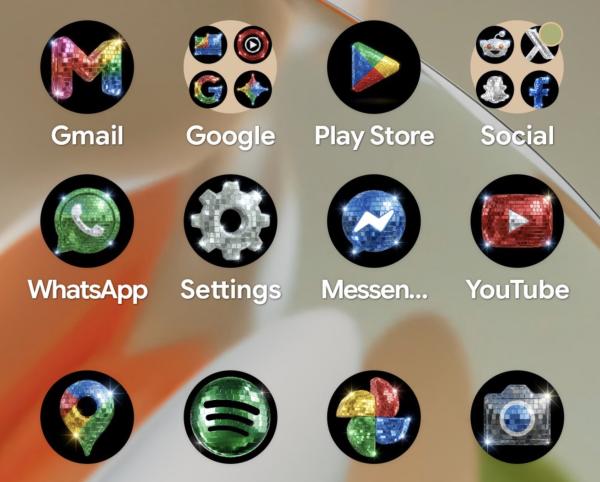 photo of Google goes for the glitter with disco-ball icons: ‘Are y’all sure you still want this?’ image