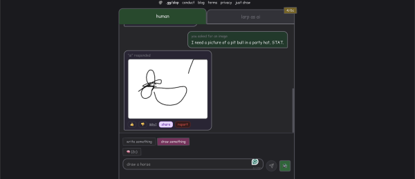 Have a laugh at AI’s expense by…