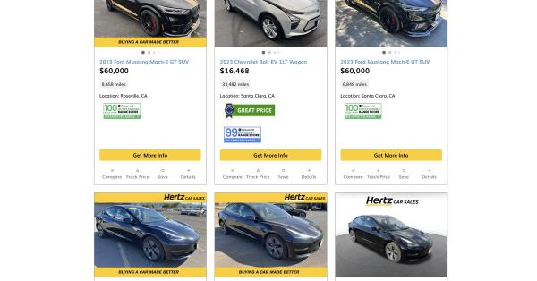 Hertz is asking EV renters if they want…