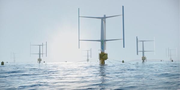 photo of Norway just greenlit this vertical-axis floating wind turbine image
