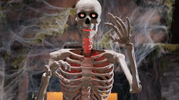 photo of Home Depot’s Halloween Skeleton Decorations Now Feature Electronically Enhanced Terrors image