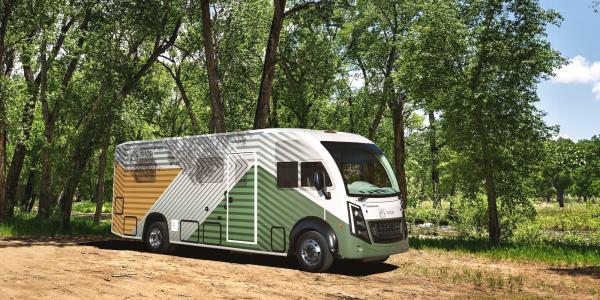 photo of Thor electric RV concept packs a 140 kWh battery and 500 mile range image