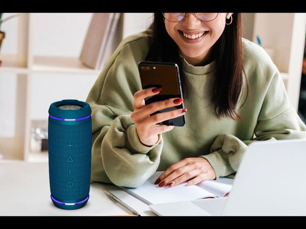 photo of Pump up the party with 360° sound from this discounted TREBLAB Bluetooth speaker image